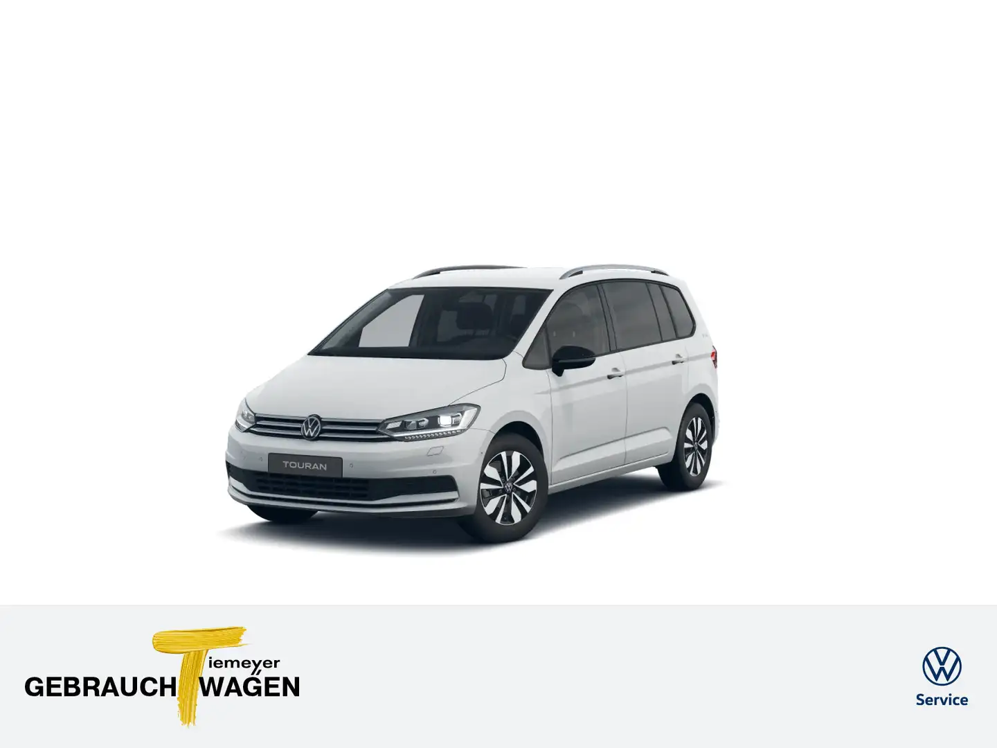 Volkswagen Touran 1.5 TSI DSG GOAL 7-SITZE AHK LED eKLAPPE Weiß - 1
