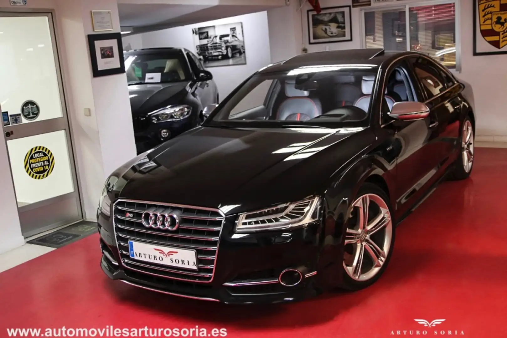 Audi S8 4.0 TFSI quattro Tiptronic Zwart - 2