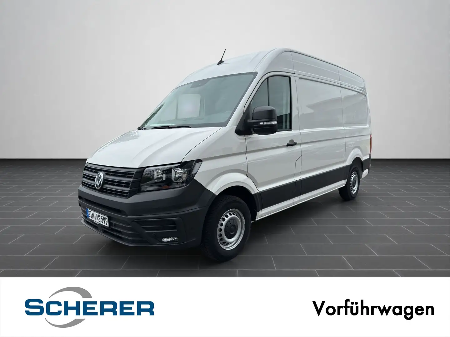 Volkswagen Crafter Kasten Hochdach 2.0 TDI Automatik RFK Na Weiß - 1