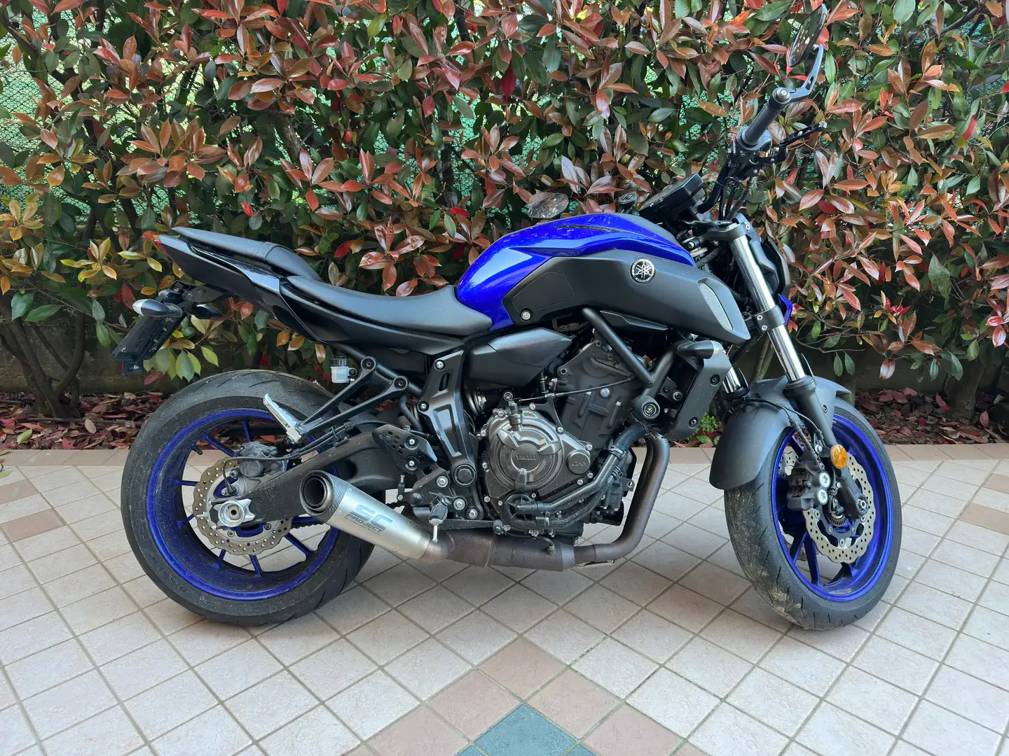 Yamaha MT-07 Blu/Azzurro - 1