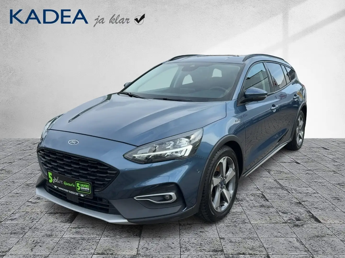 Ford Focus Turnier 1.5 EcoBoost Active AHK*LED*KAM*NAV Blau - 2