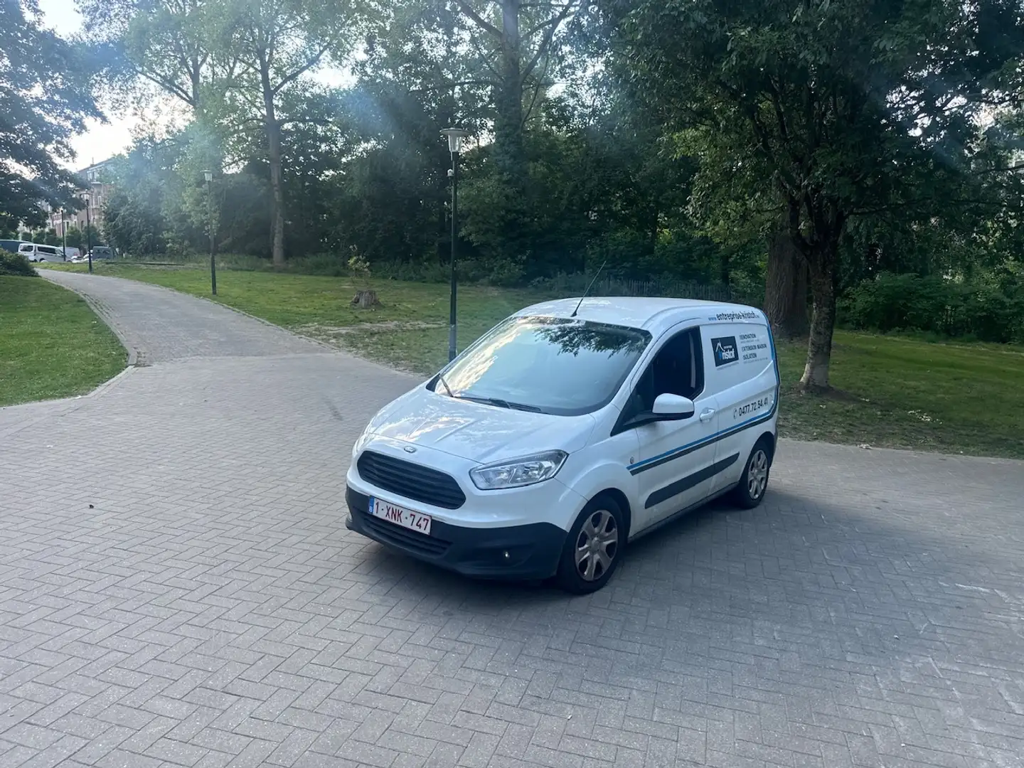 Ford Transit Courier Transit Courier 1.5 TDCi Trend Blanc - 1