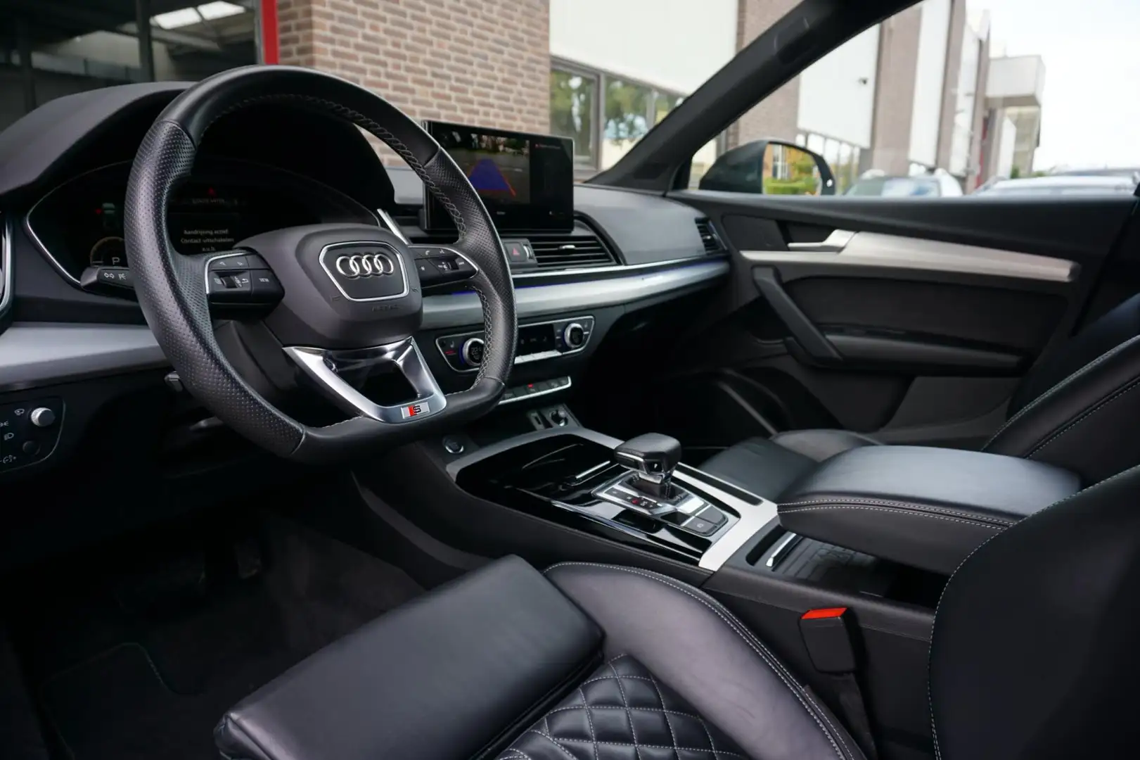 Audi Q5 Sportback 55 TFSIe S-Line Black Edition RS-Stoelen Grijs - 2