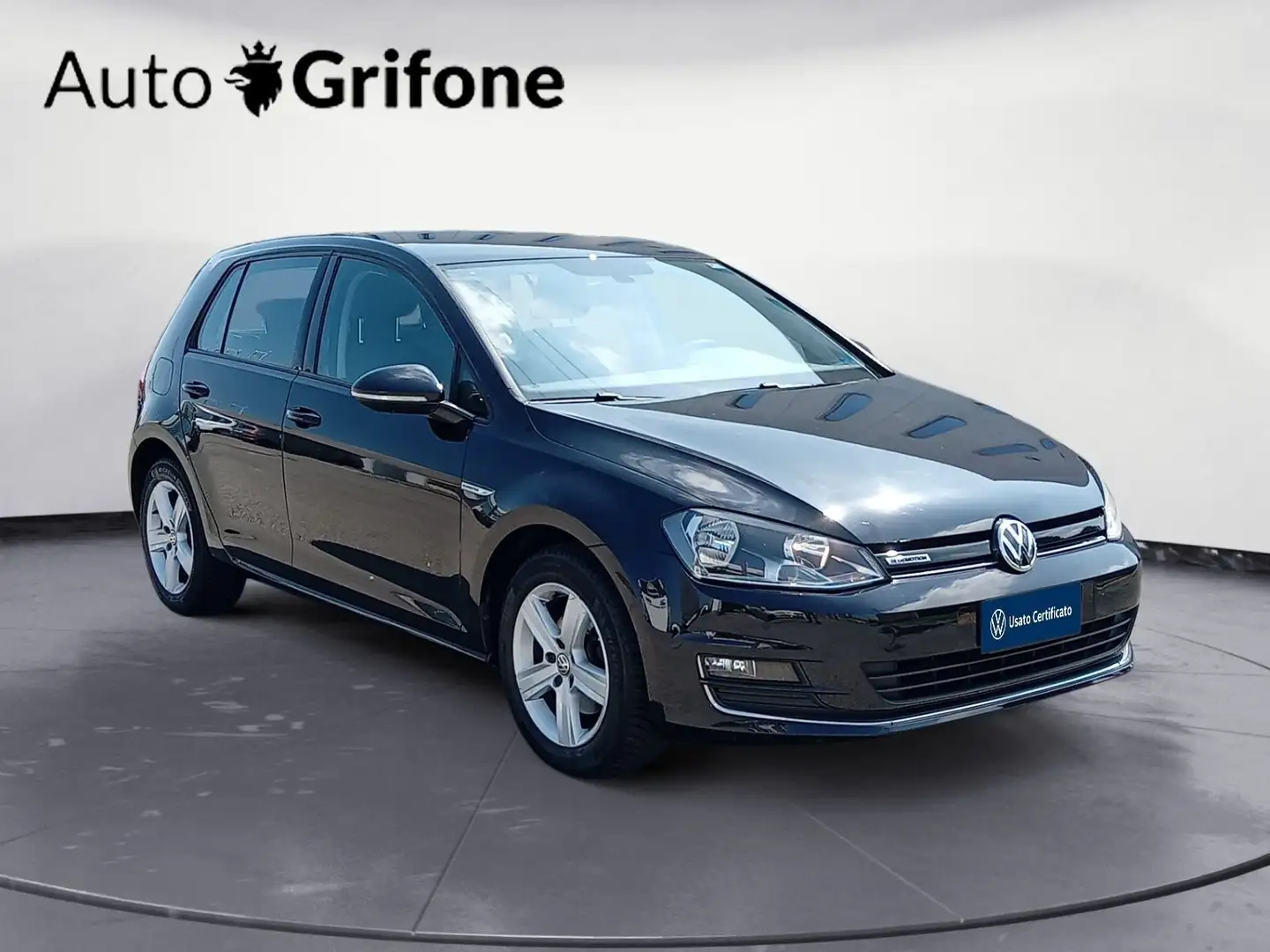 Volkswagen Golf VII 2013 Benzina 5p 1.4 tgi Comfortline Negro - 2