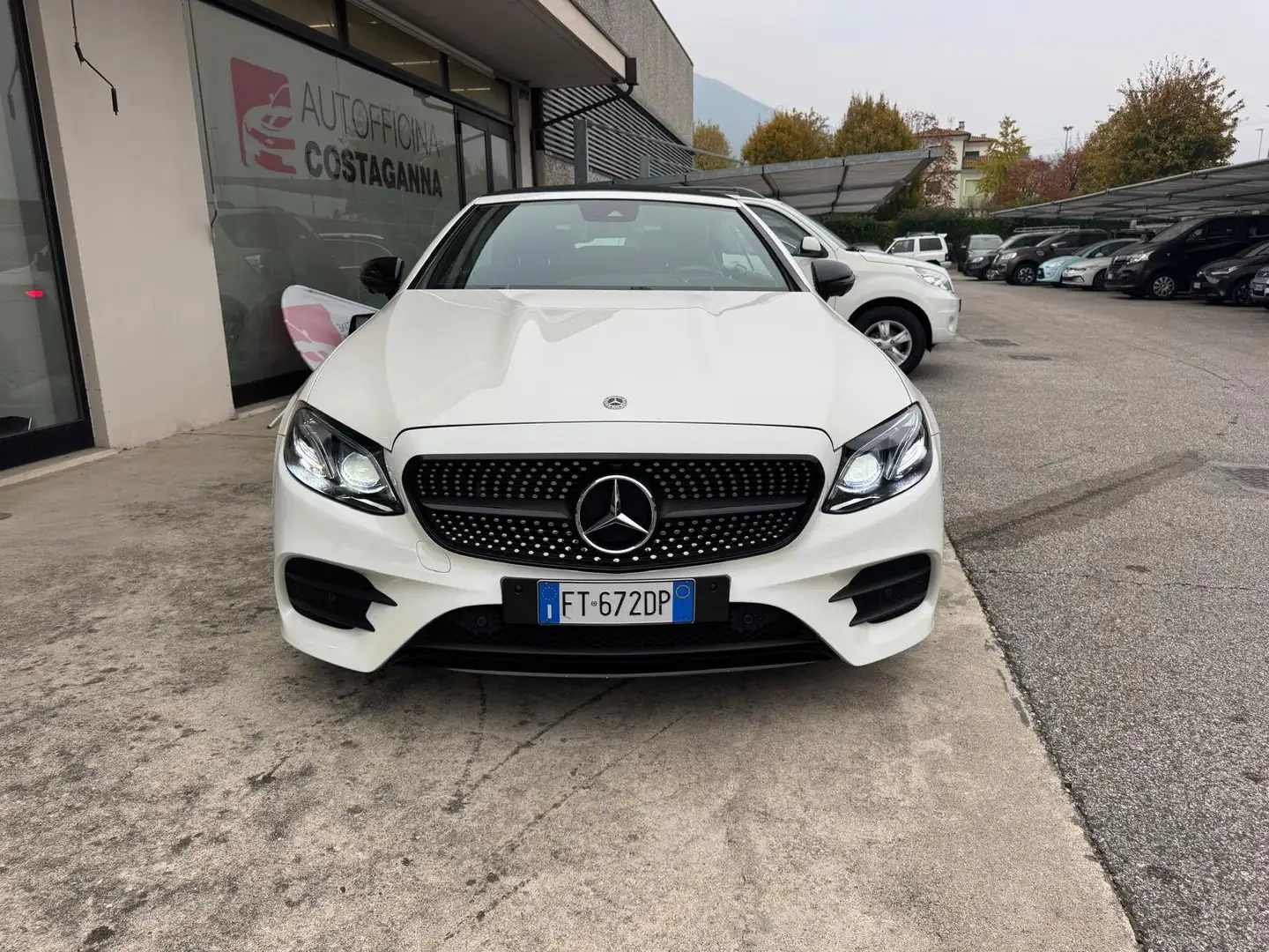 Mercedes-Benz E 350 E Cabrio 350 d Premium Plus 4matic auto Bianco - 2