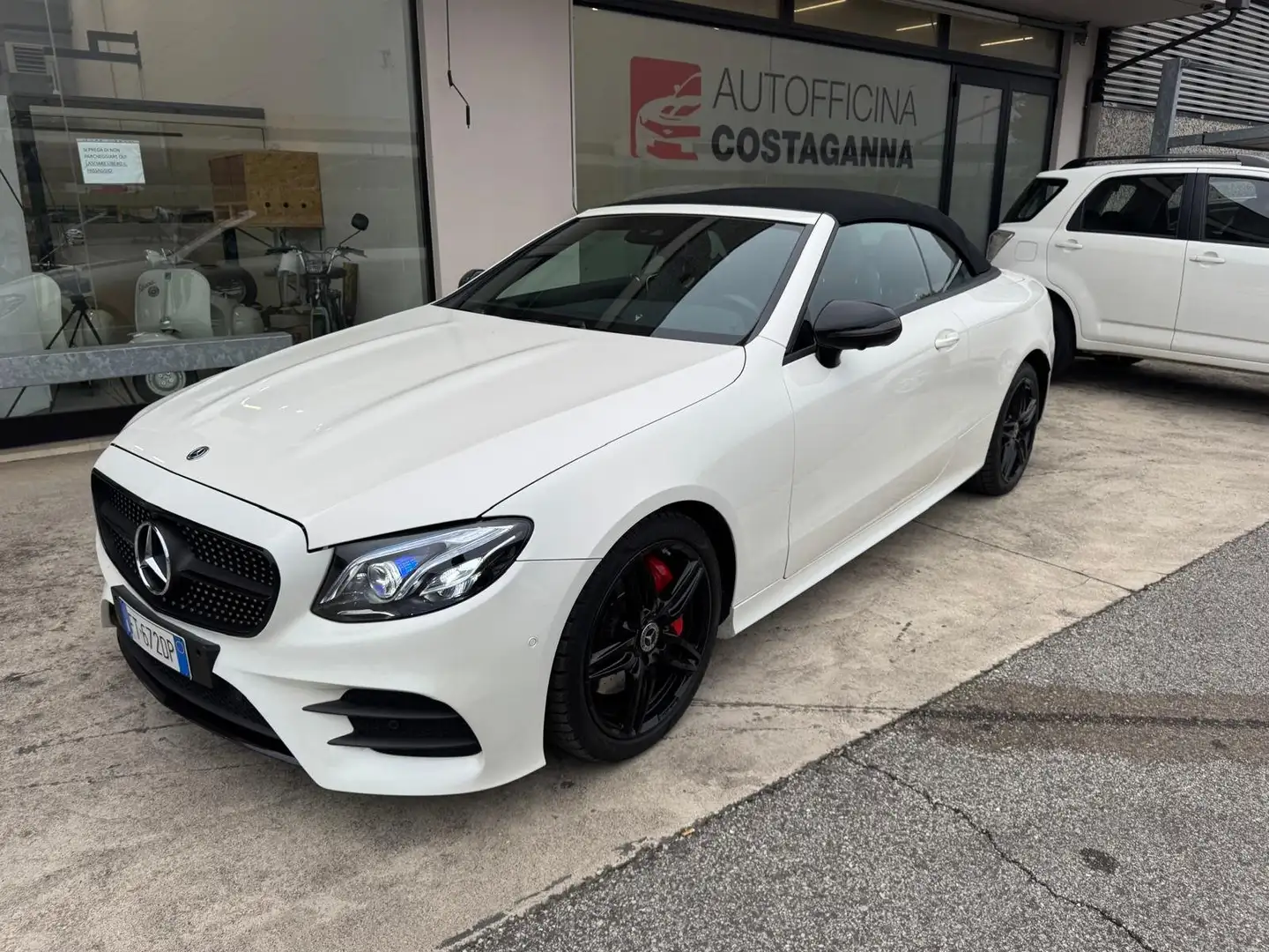 Mercedes-Benz E 350 E Cabrio 350 d Premium Plus 4matic auto Bianco - 1