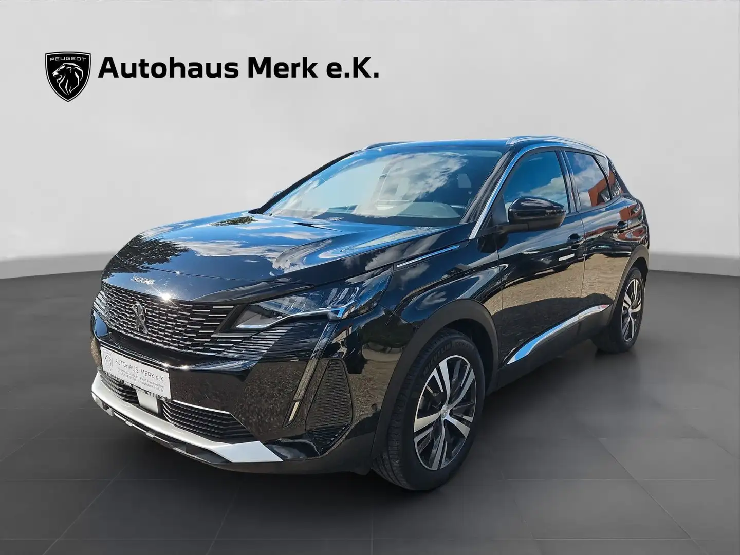Peugeot 3008 Allure Pack,AHK,Navi,EPH,SHZ,8-fach Schwarz - 1