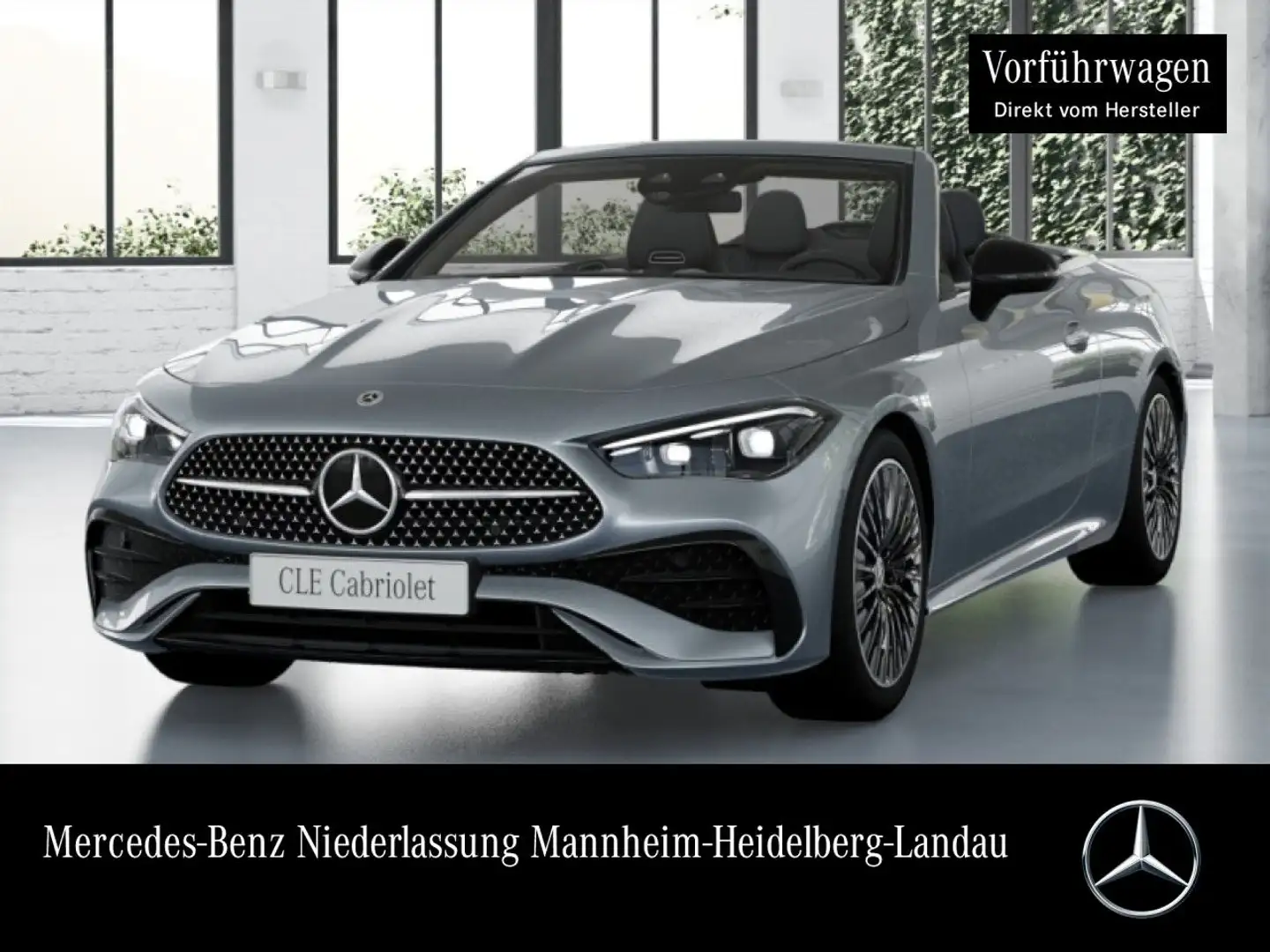Mercedes-Benz CLE 200 4M AMG+NIGHT+BURMESTER+KAMERA+KEYLESS+9G Argintiu - 1