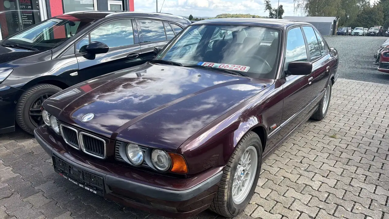BMW 520 i Limousine E34 Klimaautomatik Schiebedach, foto 1