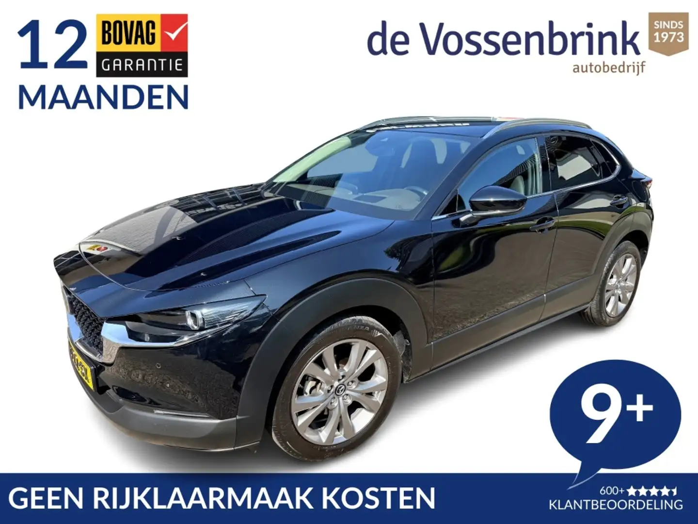 Mazda CX-30 2.0 SA-G M-Hybrid Luxury Automaat *Geen Afl. koste Zwart - 1