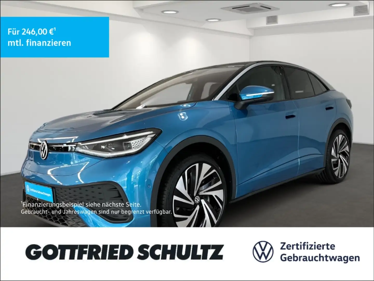 Volkswagen ID.5 Pro 210 kW Navi Sitzheizung AHK Leichtmetallräder Albastru - 1