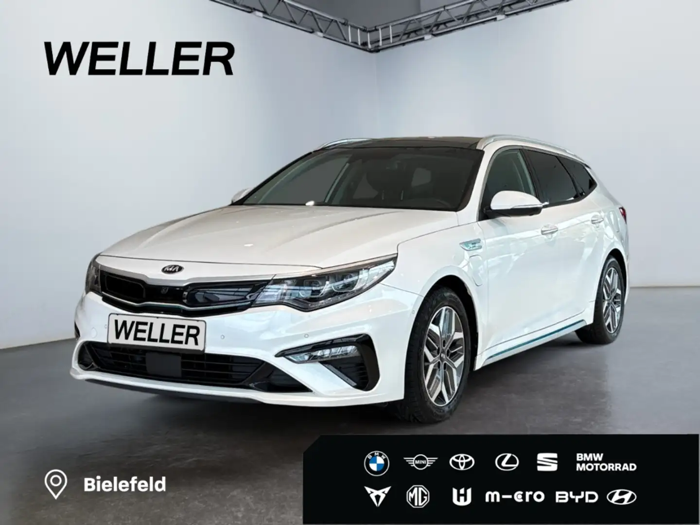Kia Optima SW 2.0 GDI Plug-In Hybrid Spirit *360*H/K* Weiß - 1