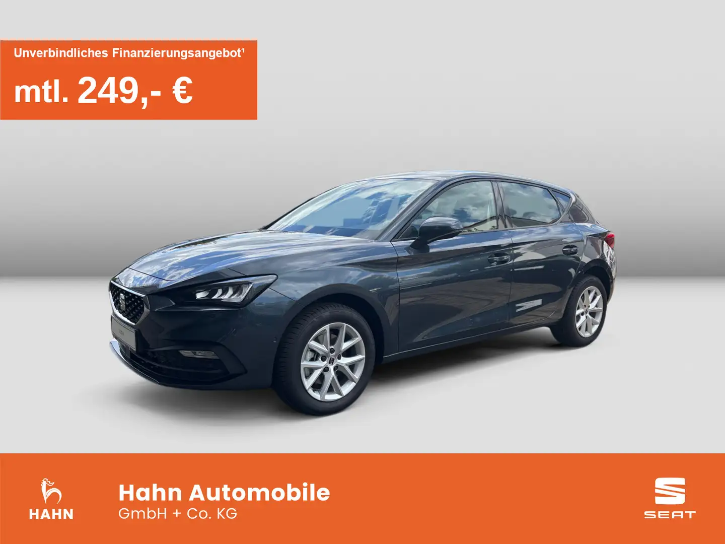 SEAT Leon Style 1.5 eTSI 150 PS Kessy LED IsoFix PDC Grau - 1