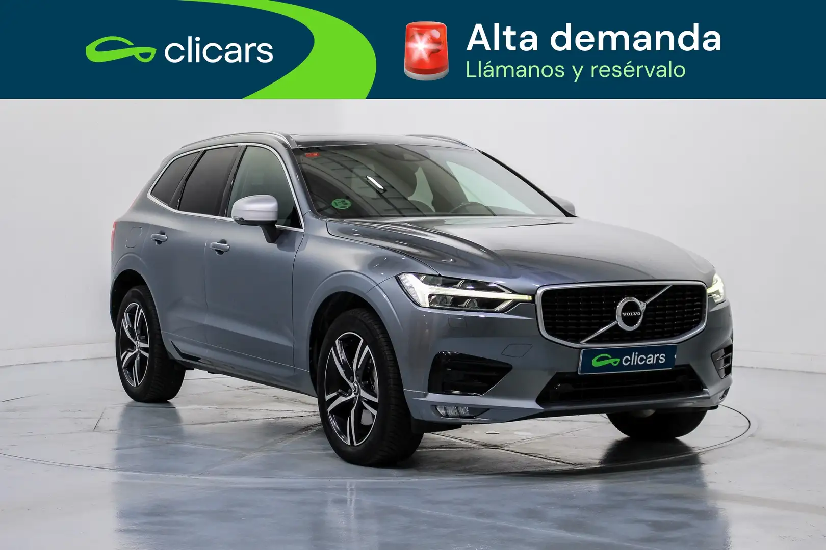 Volvo XC60 D5 R-Design Momentum AWD Aut. 220 Gris - 2