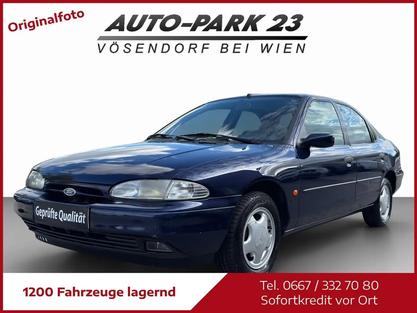 Ford Mondeo Edition 96 1,6**ORGINAL NUR 118.000km**PICKERL9... Blau - 1