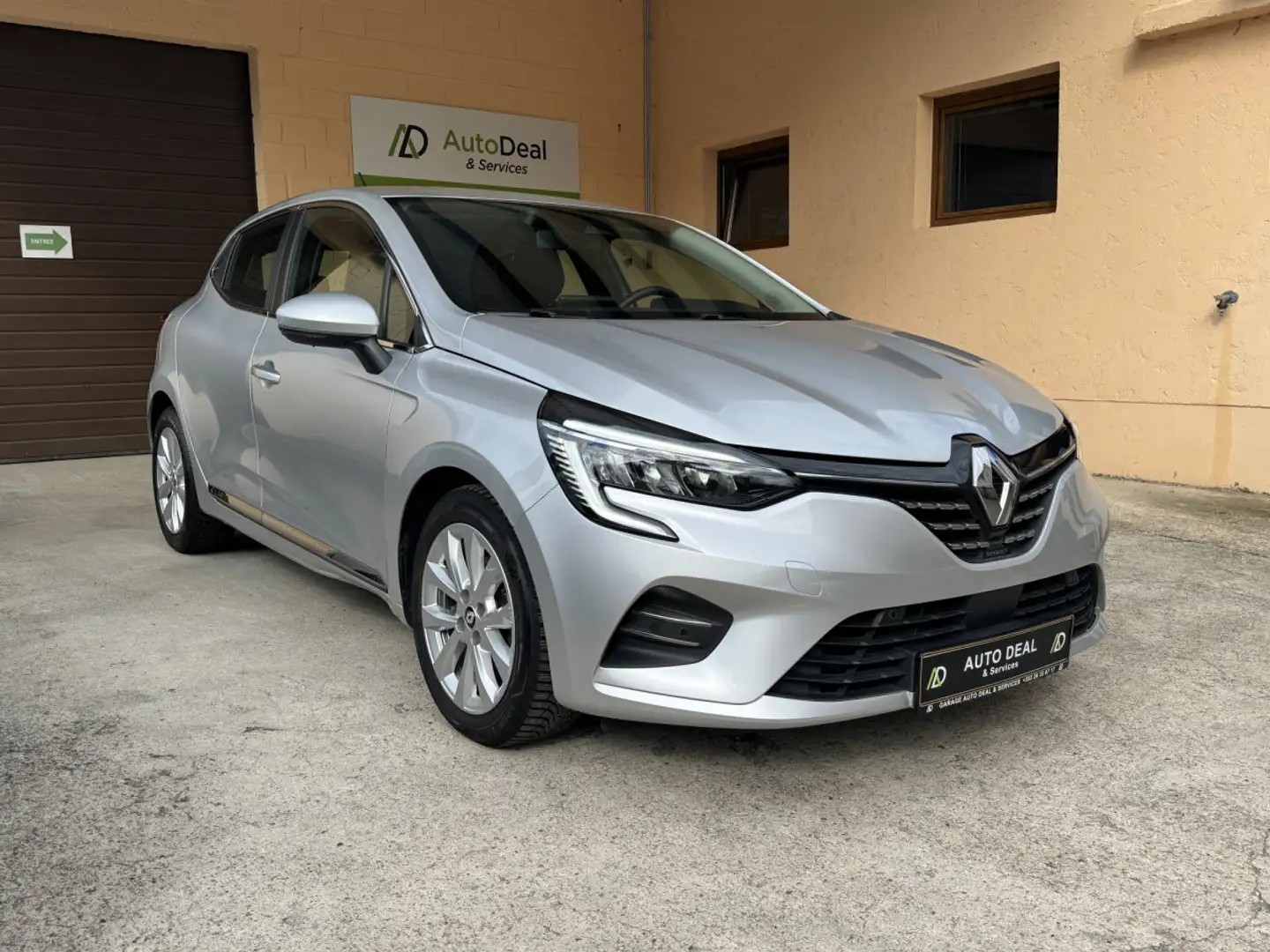 Renault Clio V 1.6i E-TECH HYBRIDE 91cv Argent - 1