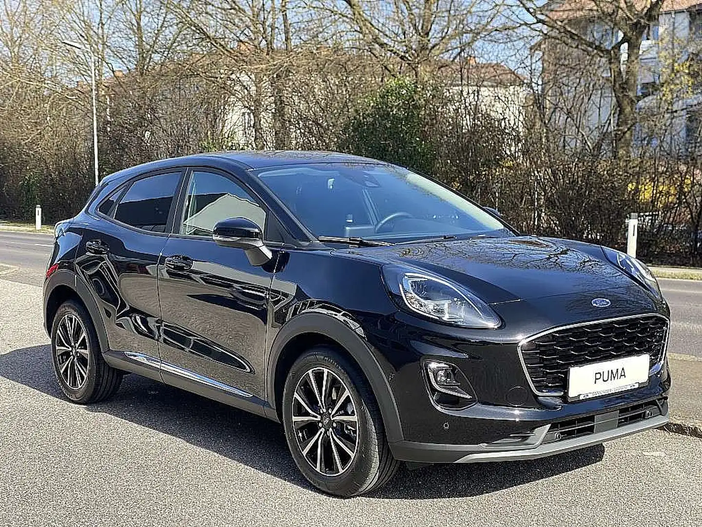 Ford Puma 1,0 EcoBoost Hybrid Titanium Aut. Schwarz - 2