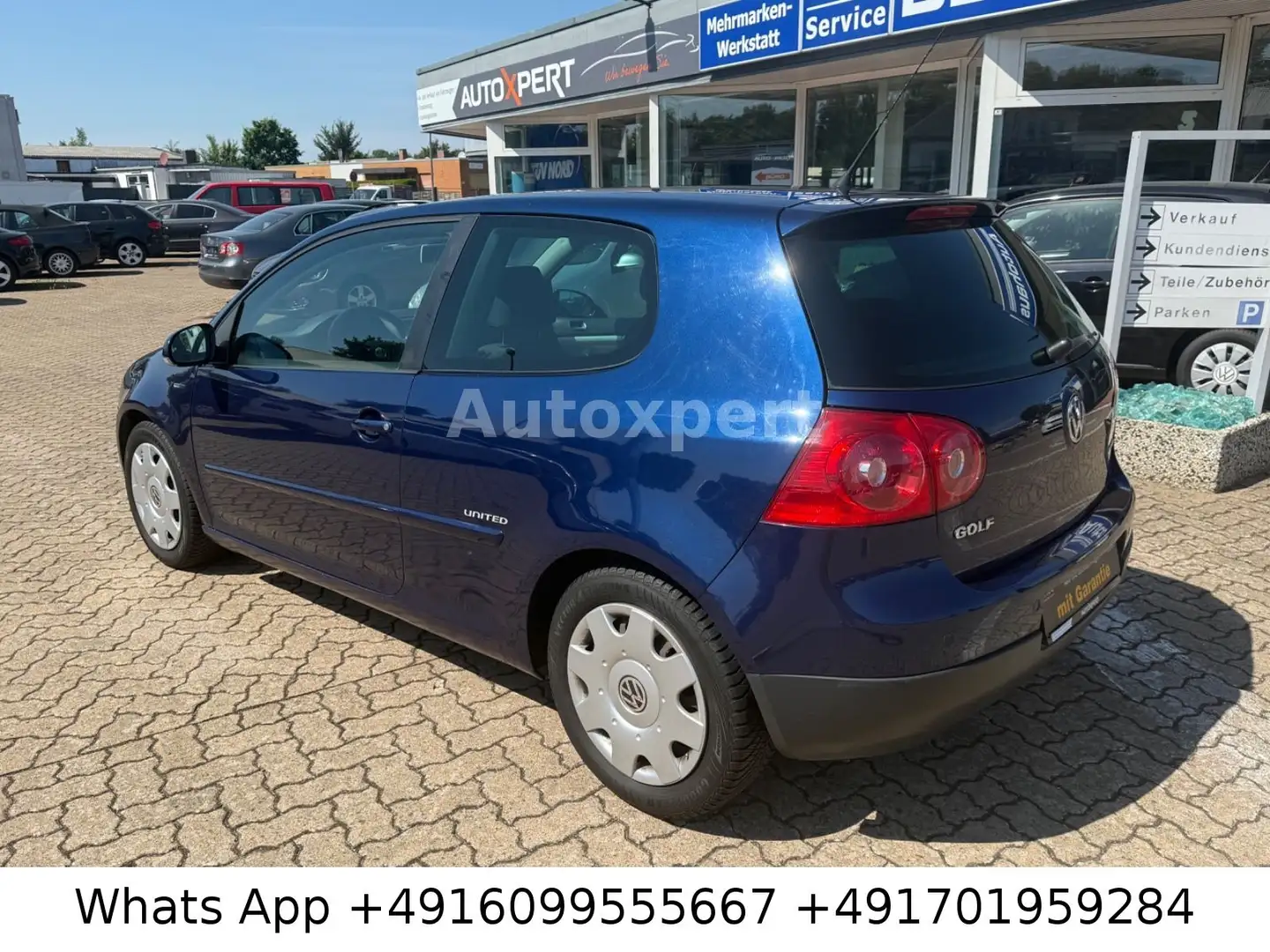 Volkswagen Golf V Lim. United BlueMotion Blau - 2