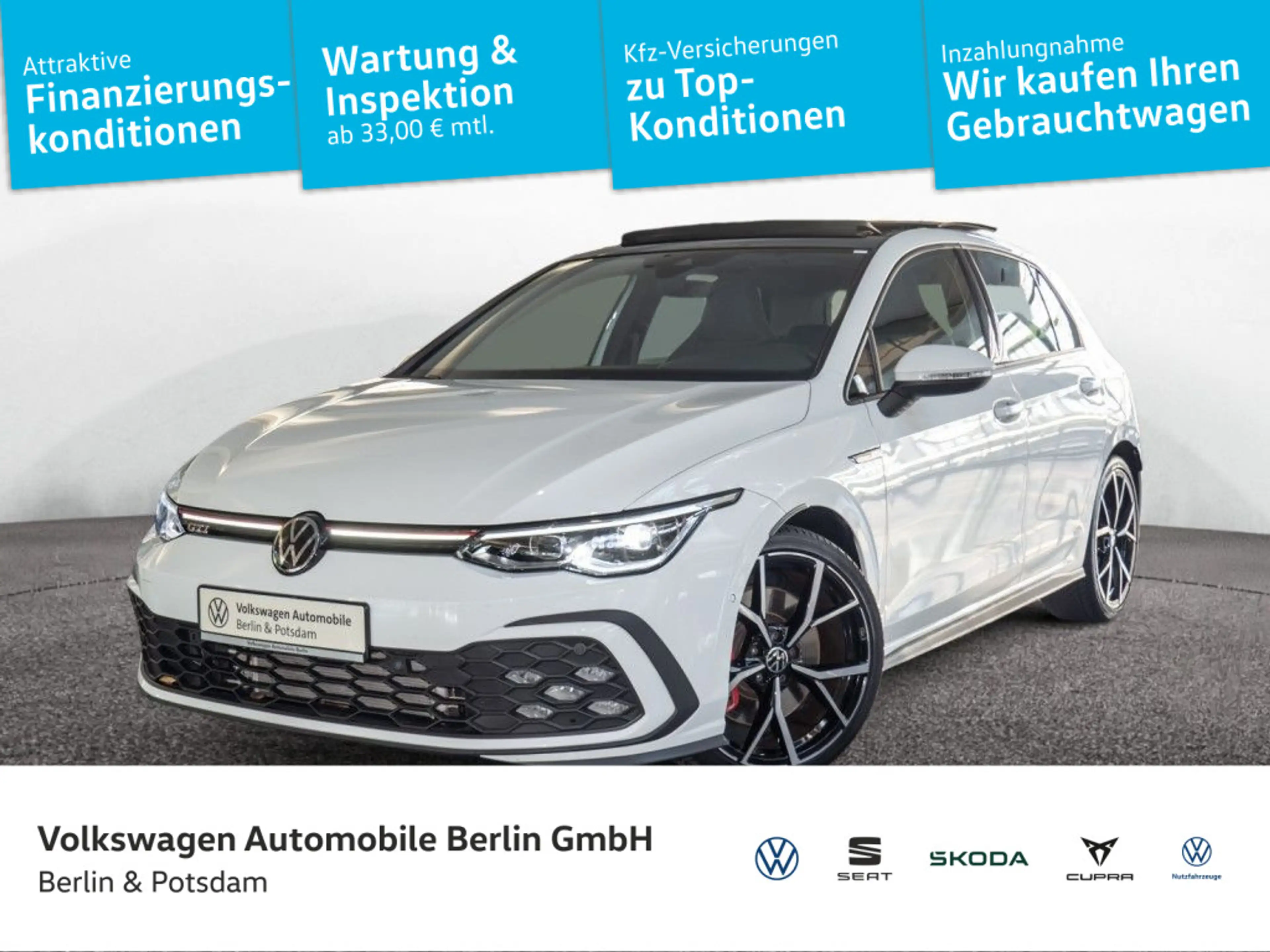 Volkswagen Golf GTI Golf VIII GTI 2.0 TSI Pano Navi-Pro Kamera ACC
