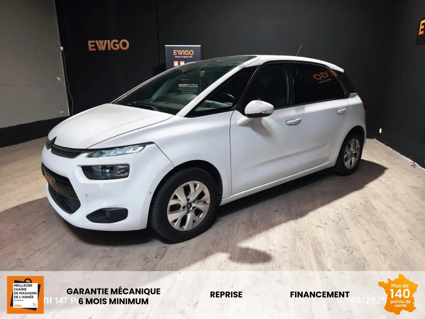 Citroen C4 Picasso 1.2 130CH FEEL - suivi d'entretien - distribution faite - climatisation - 1
