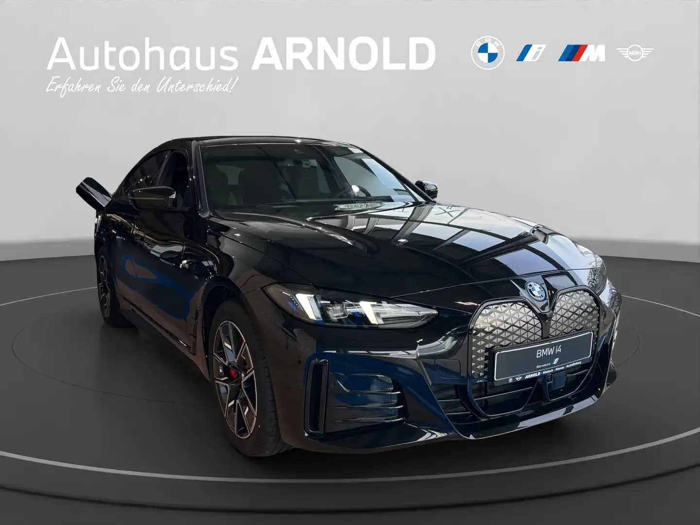 BMW i4 eDrive35 Gran Coupé M Sport Pro Sitzhzg. AHK Schwarz - 2