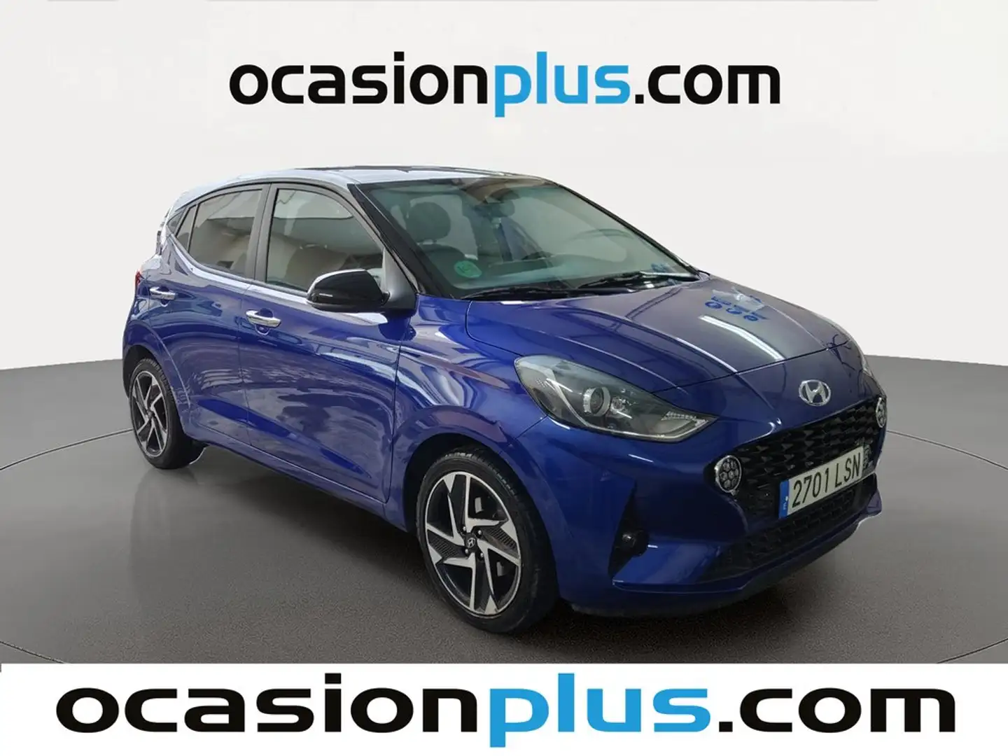 Hyundai i10 1.2 MPI Tecno 2C Aut. Azul - 2