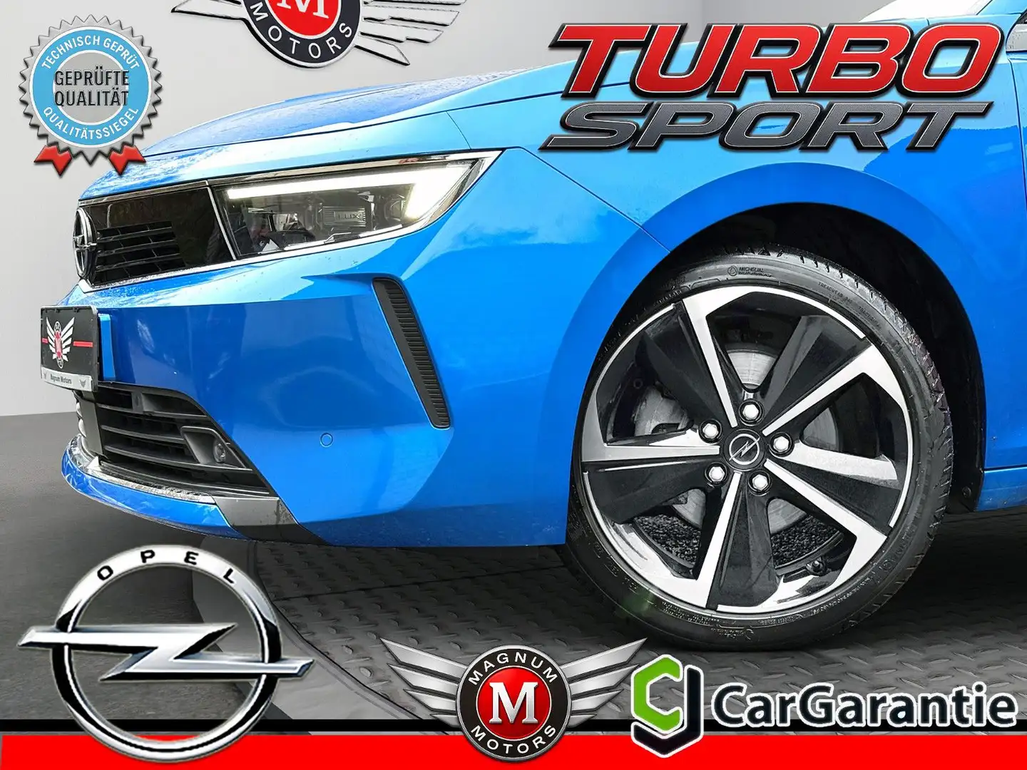 Opel Astra ASTRA 1.2 TURBO ELEGANCE *Aut.*Navi*ACC-Temp* Blau - 1