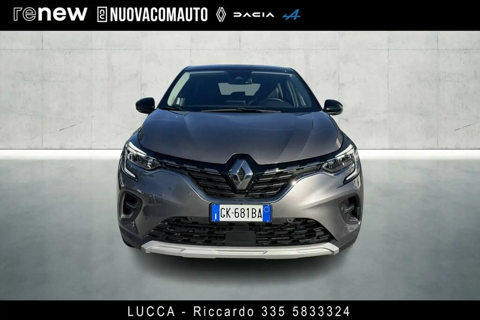 Renault Captur 1.0 tce Intens Gpl 100cv my21 Gris - 2
