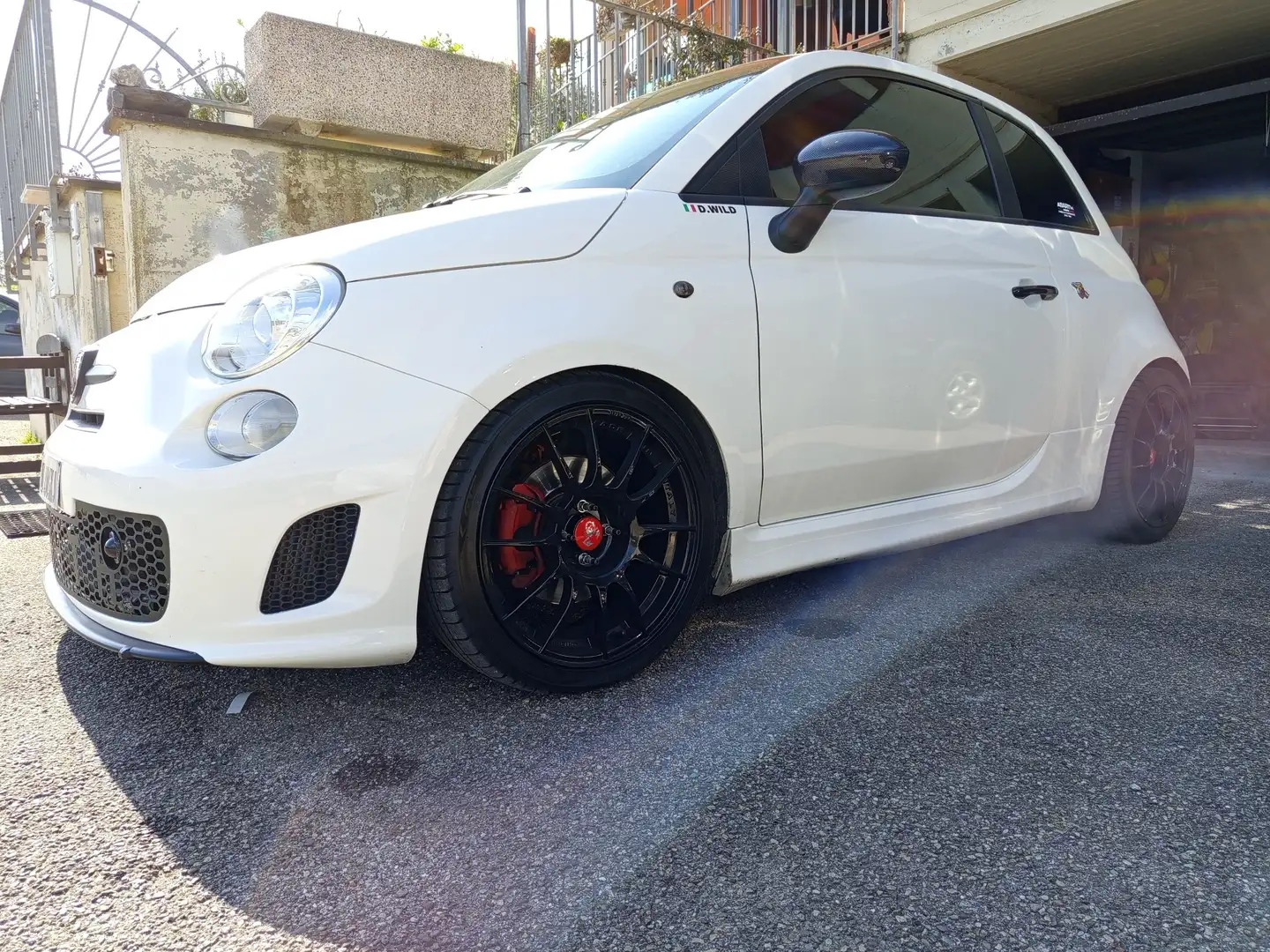 Fiat 500 Abarth pelle - 1