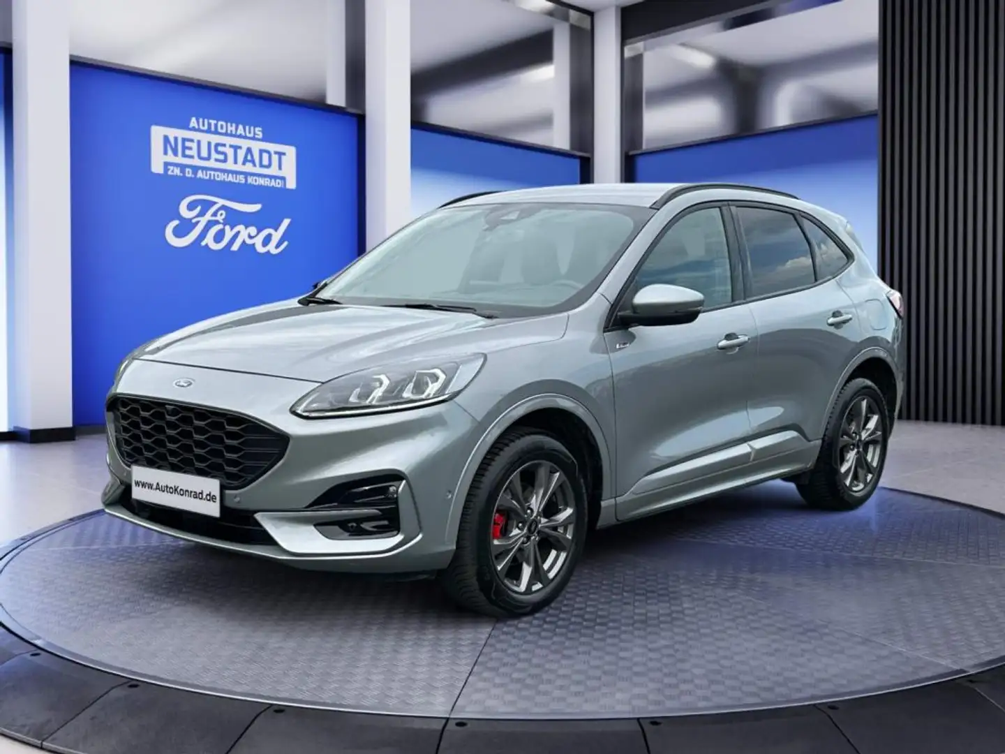 Ford Kuga 2.0 EcoBlue 4x4 Aut. ST-LINE X *ACC*LED* Silber - 1