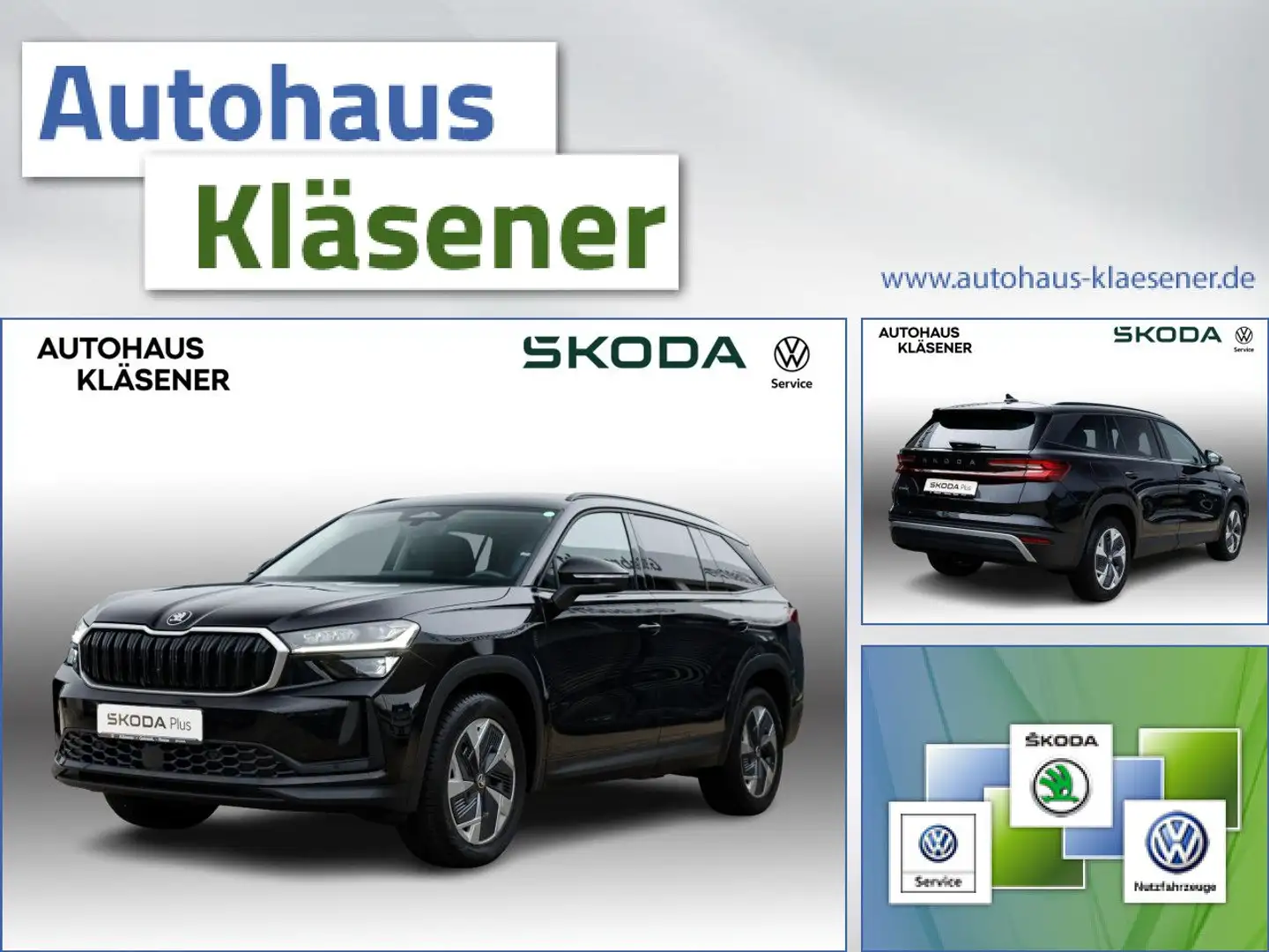Skoda Kodiaq 1.5 DSG NAVI  BSA ACC MATRIX KAM E.KLAPPE Zwart - 1