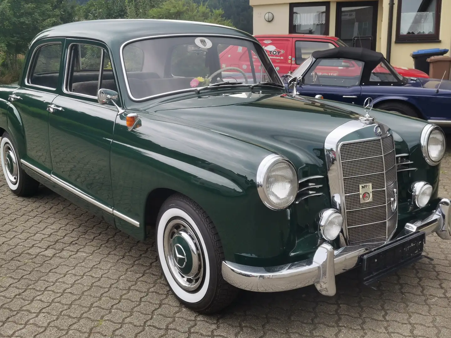 Mercedes-Benz 180 Ponton 180C Zelená - 1