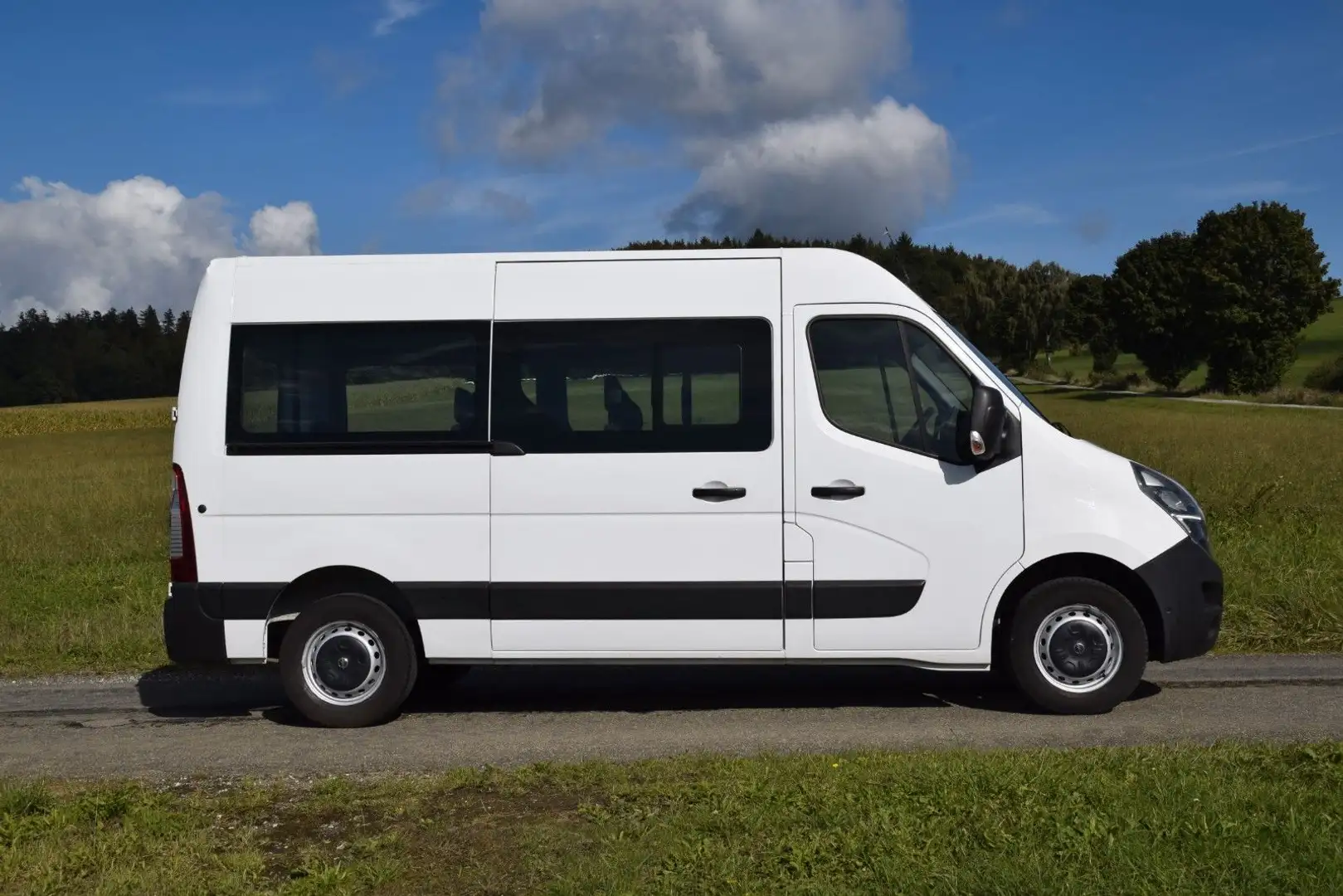 Opel Movano Autom.9 Sitze L2H2 Navi Kamera Sitzhz ... Alb - 2