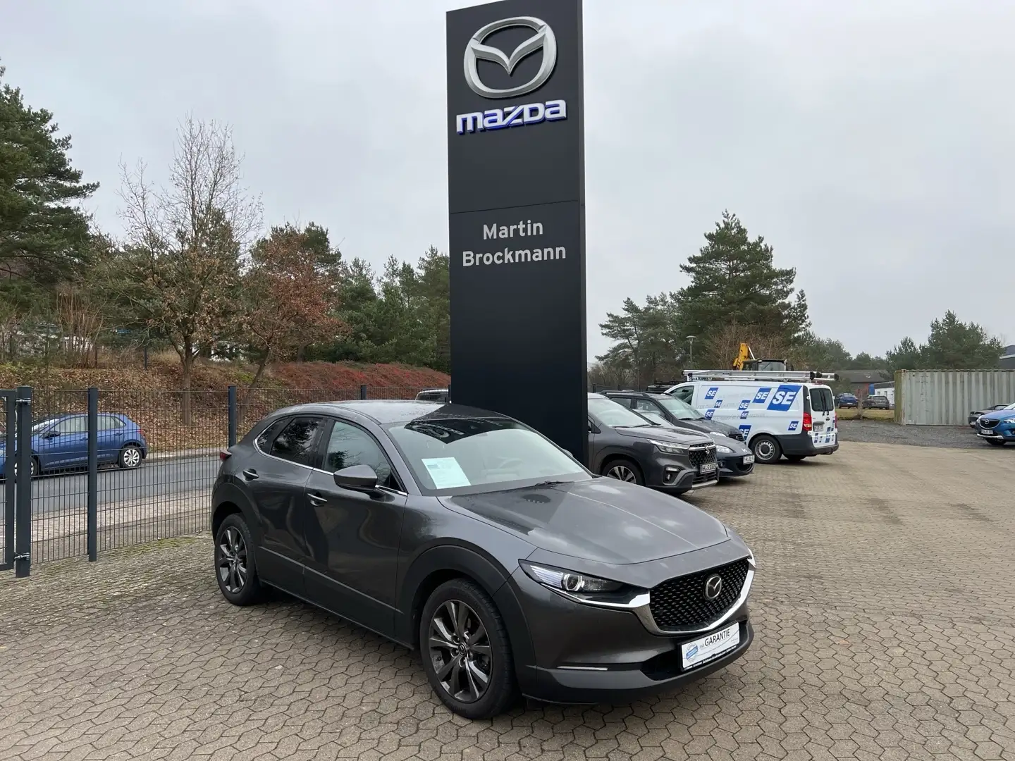 Mazda CX-30 2.0 180 PS SKYACTIV-X SELECTION Automatik Leder Gris - 1