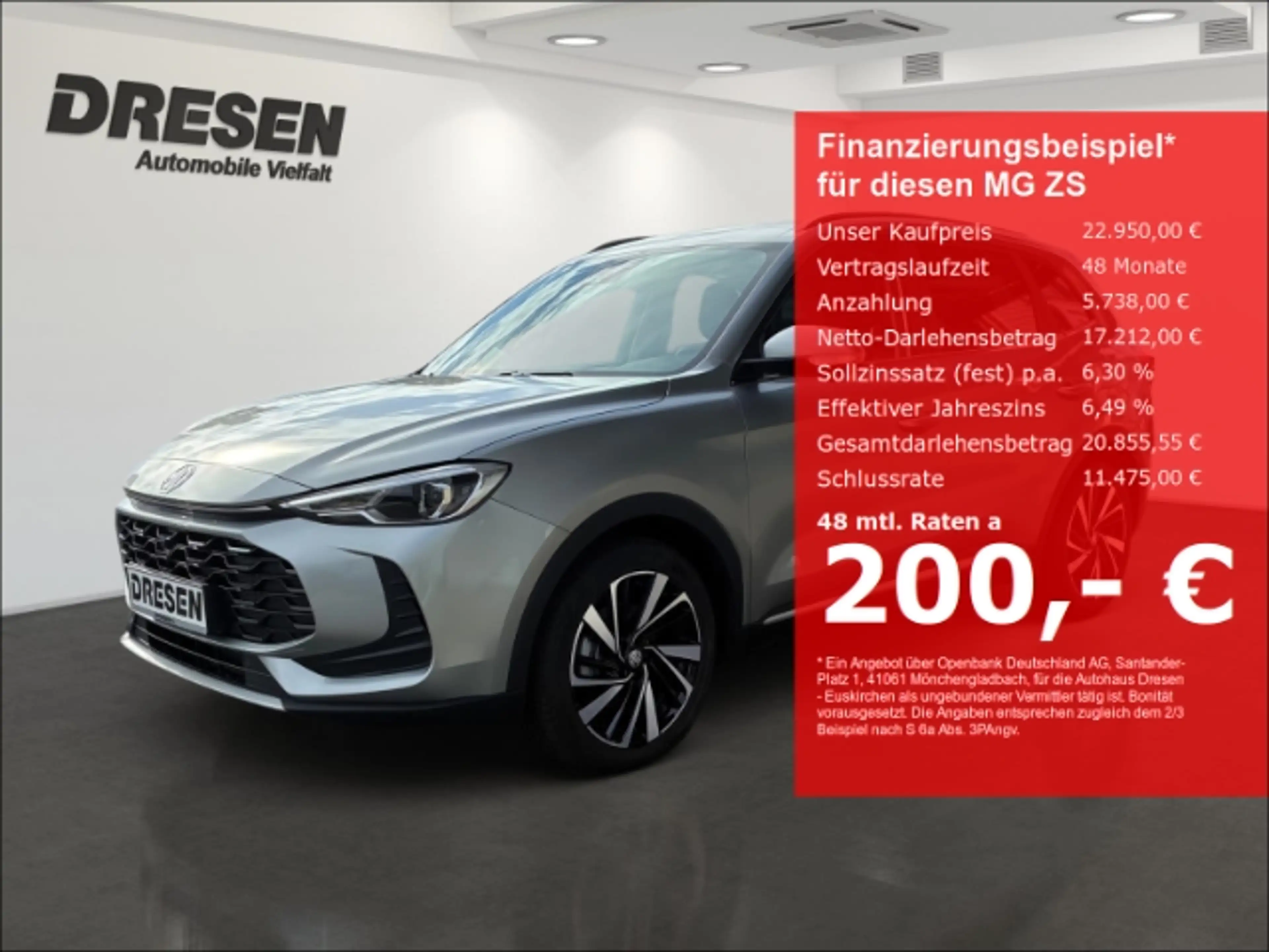 MG ZS 1.5 Hybrid Luxury Sitzheizung/360°/Fernlichtass./L