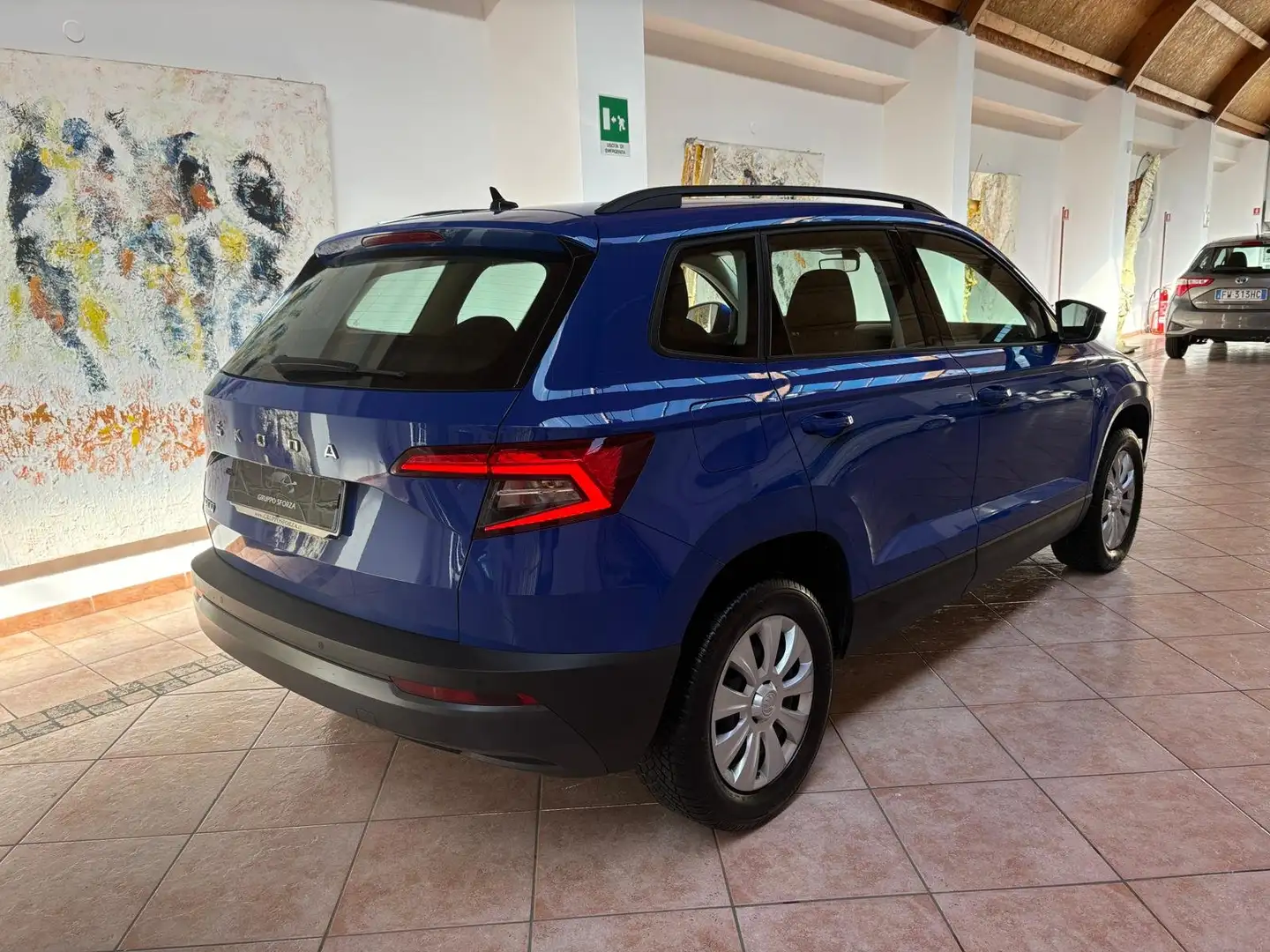 Skoda Karoq 1.0  TSI Ambition 115cv Tagliandata Skoda Blu/Azzurro - 1