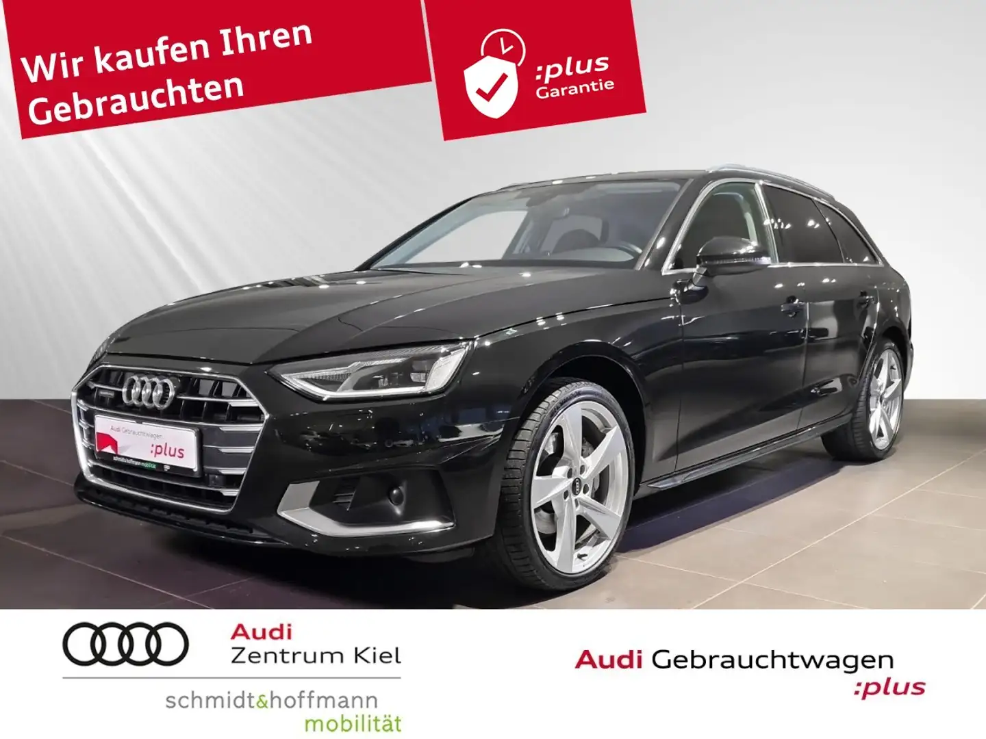 Audi A4 Avant 40 TDI quattro advanced S-tronic RFK Klima Schwarz - 1