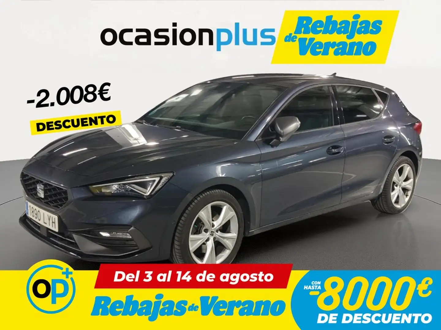 SEAT Leon 1.5 TSI S&S FR 150 Gris - 1