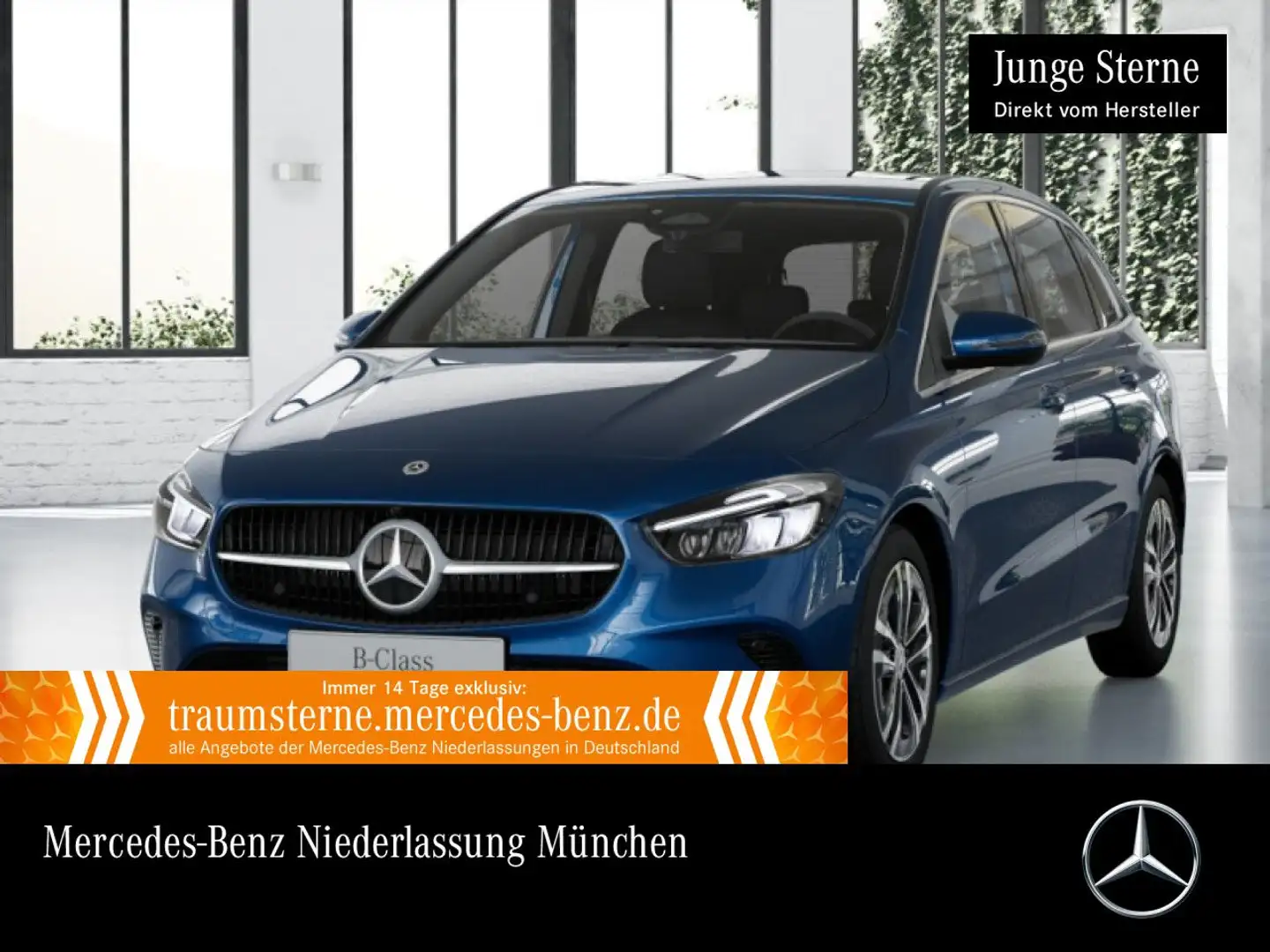 Mercedes-Benz B 220 d PROGRESSIVE+LED+KAMERA+TOTW+8G Bleu - 1