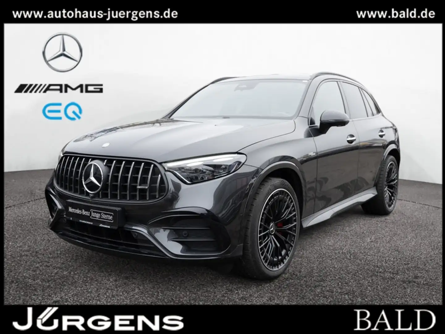 Mercedes-Benz GLC 43 AMG 4M Perf-Sitze/Pano/Burm/AHK/Distr/21" Grau - 1