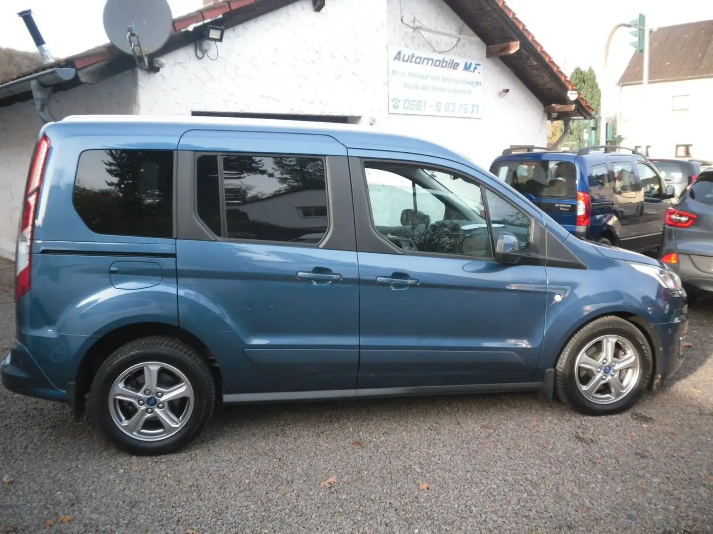 Ford Tourneo Connect 1.Hand TDCI 120 PS 5-SITZER  Nav Blau - 1