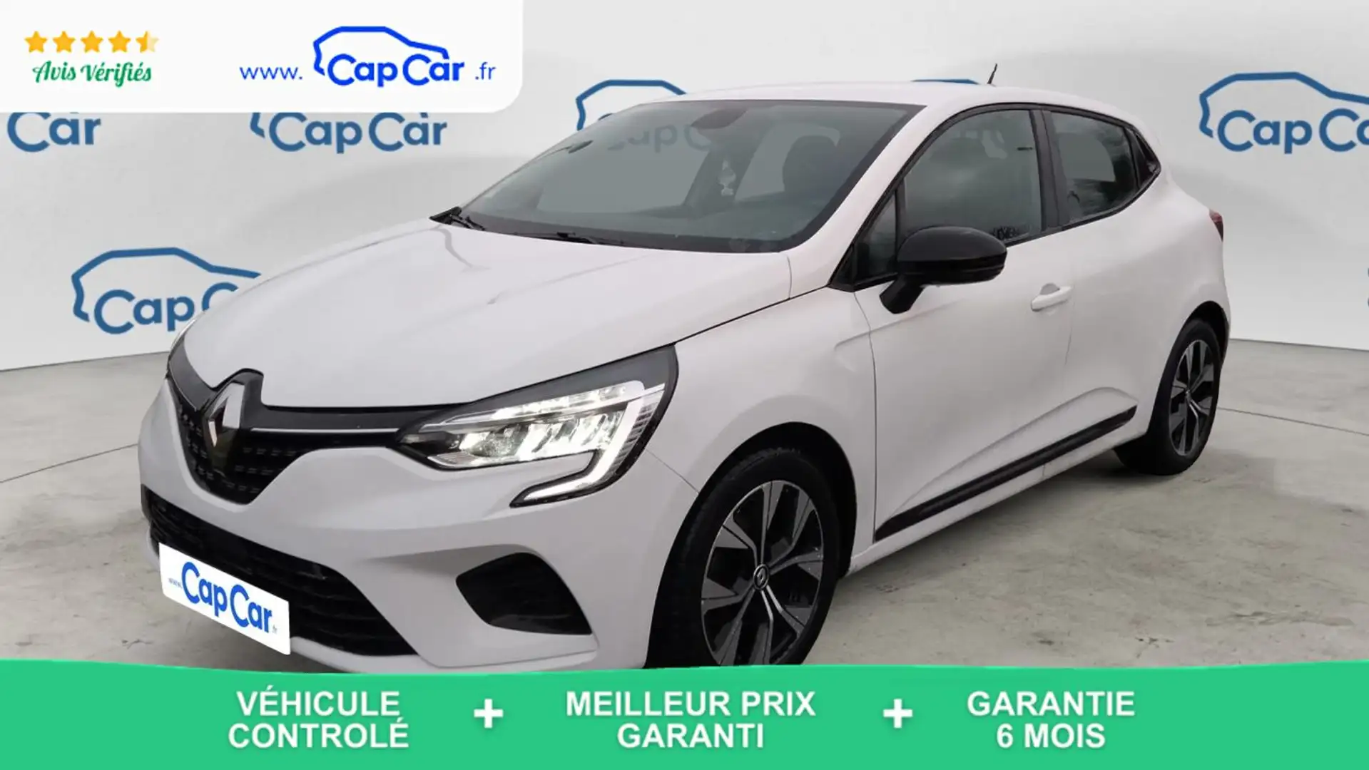 Renault Clio V 1.5 dCi 85 Business Blanc - 1