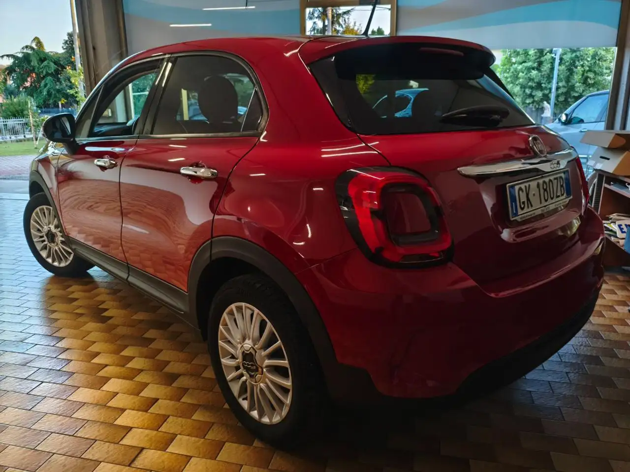 Fiat 500 X 1.3 MJT MISTA PELLE RUOTA SCORTA ANDROID CARPLAY, миниатюра 10