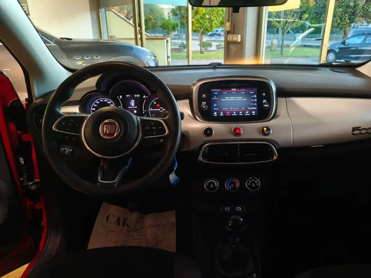 Fiat 500 X 1.3 MJT MISTA PELLE RUOTA SCORTA ANDROID CARPLAY, миниатюра 14