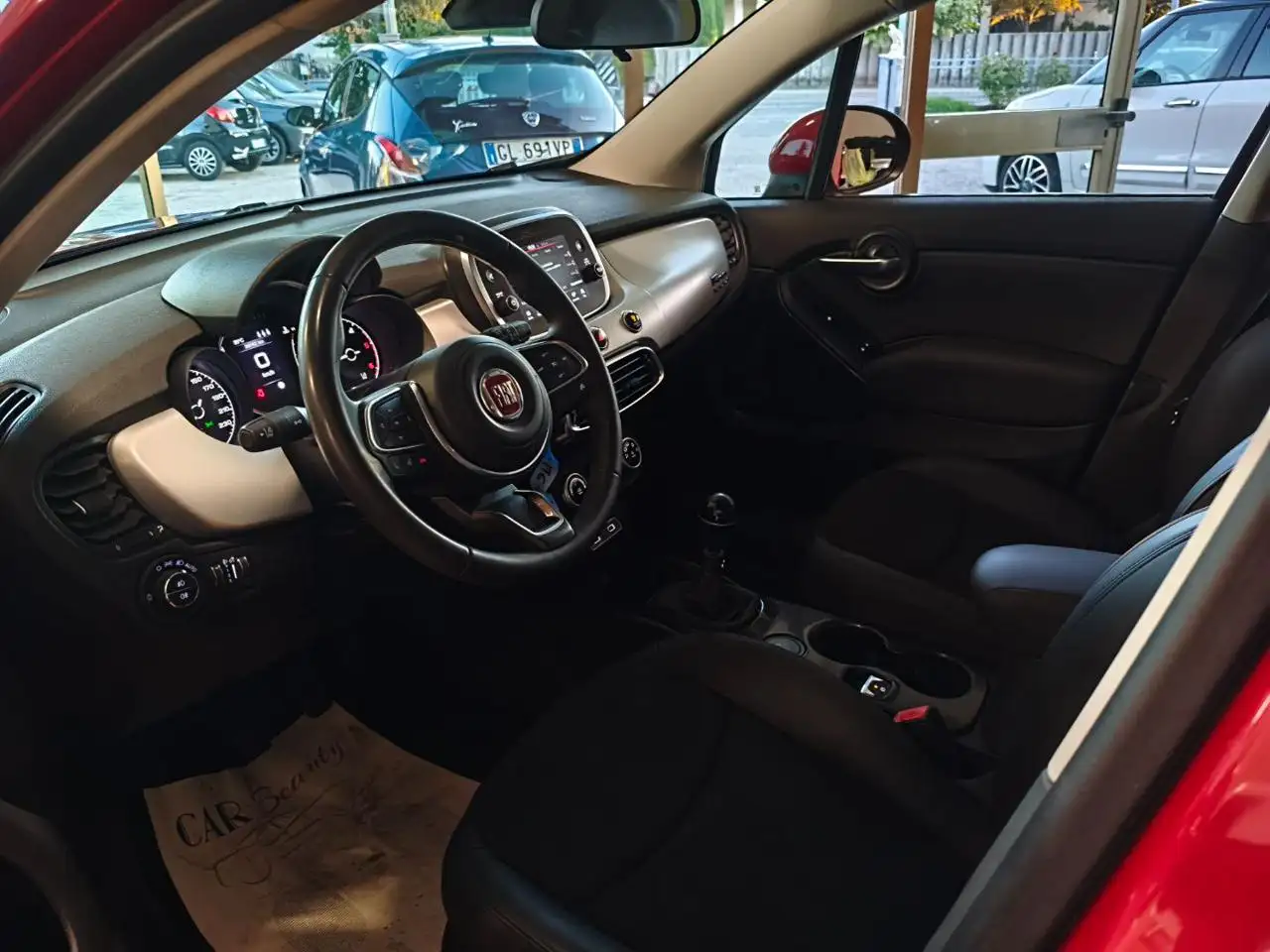 Fiat 500 X 1.3 MJT MISTA PELLE RUOTA SCORTA ANDROID CARPLAY, миниатюра 13