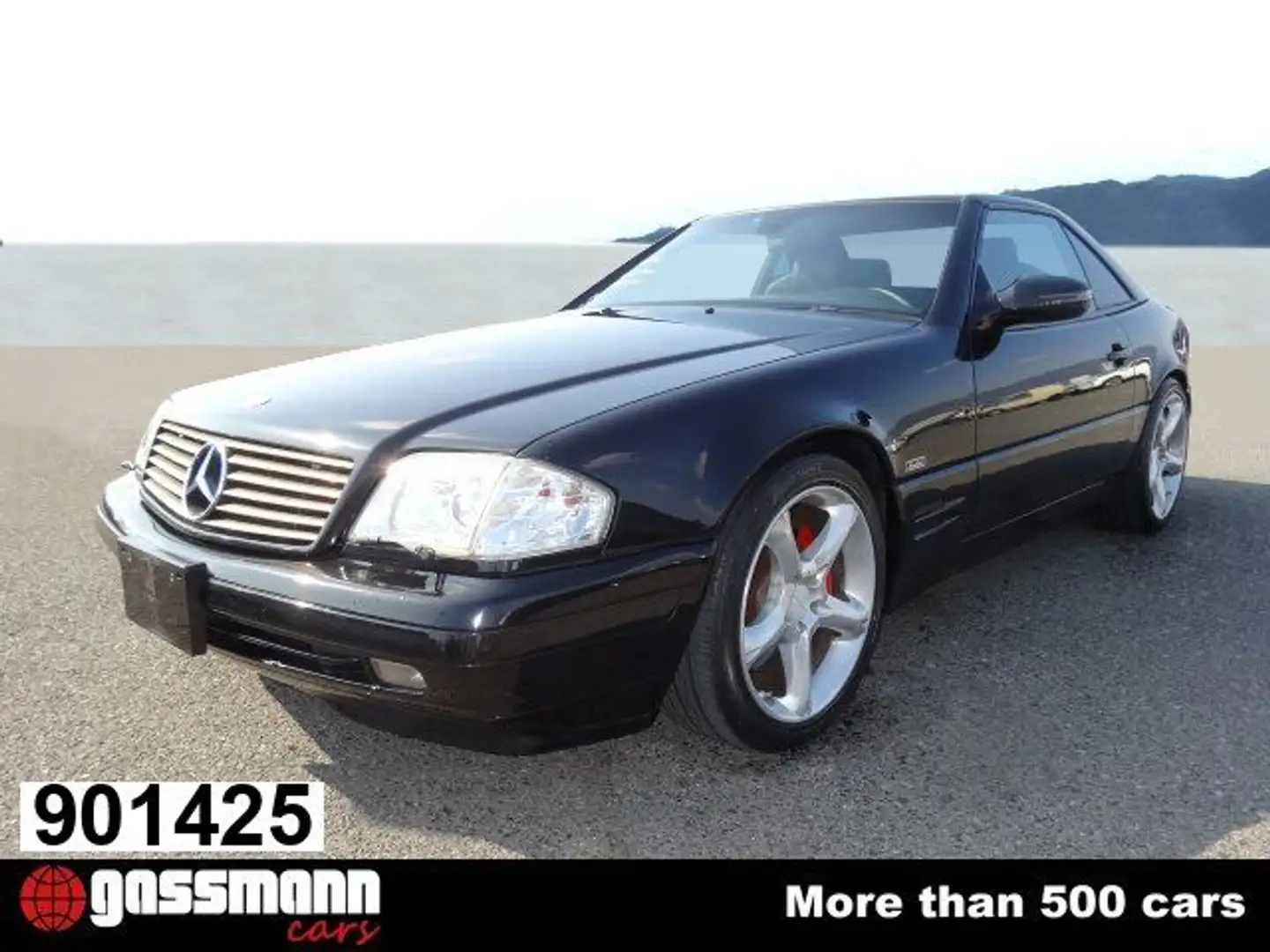 Mercedes-Benz SL 320 Roadster, R129 mehrfach VORHANDEN! Siyah - 1