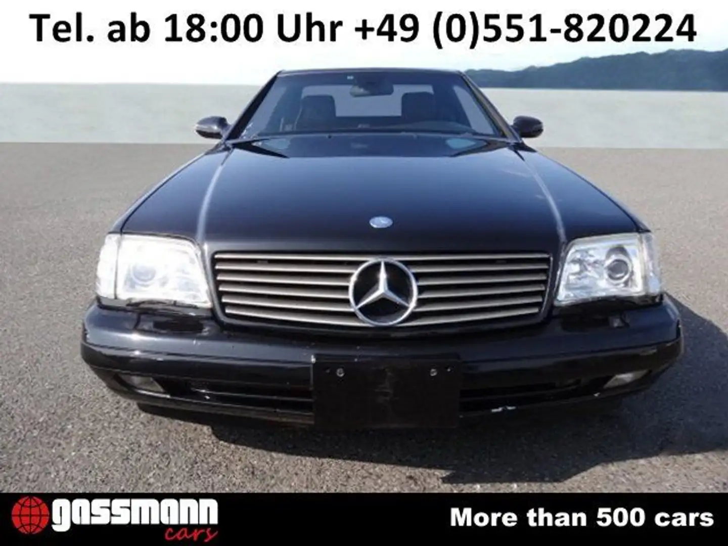 Mercedes-Benz SL 320 Roadster, R129 mehrfach VORHANDEN! crna - 2