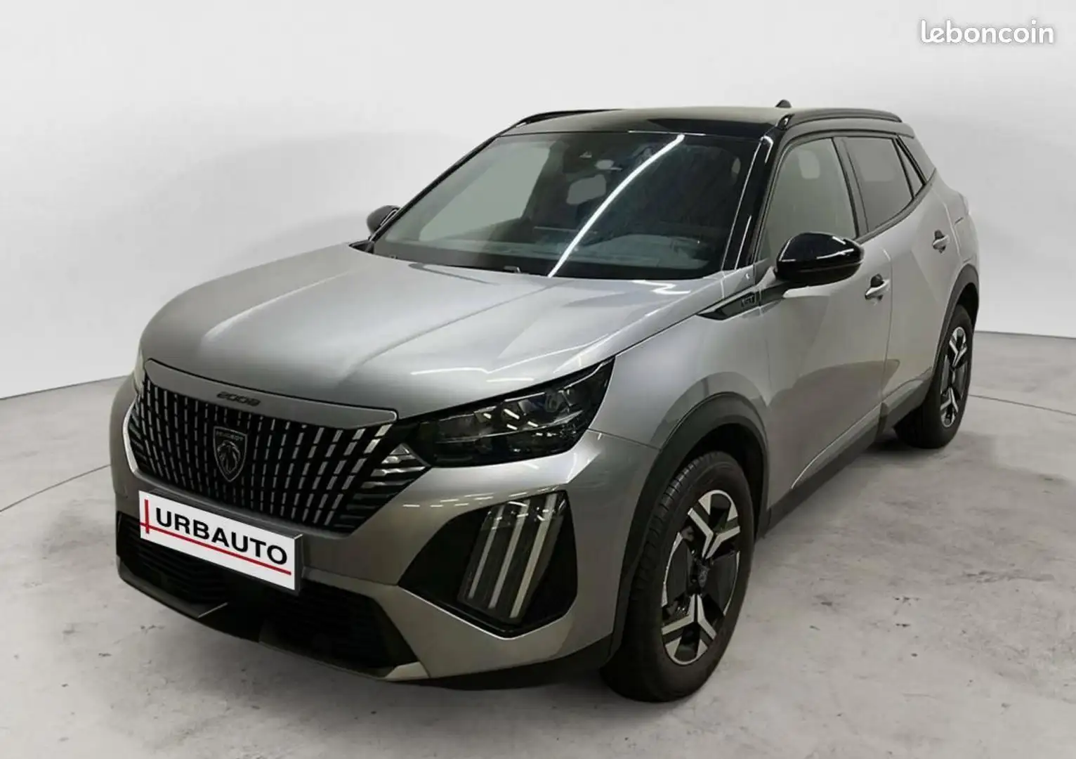 Peugeot 2008 NOUVEAU HYBRID 145 E-DCS6 GT Gris - 1