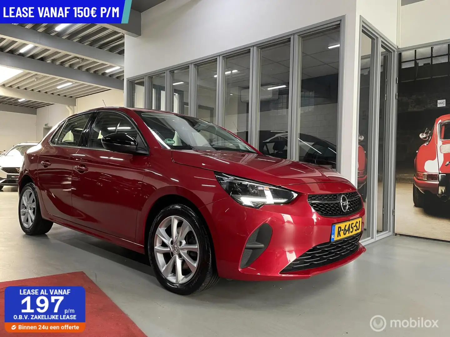 Opel Corsa 1.2 Edition PDC CarPlay & Android Auto Rood - 1