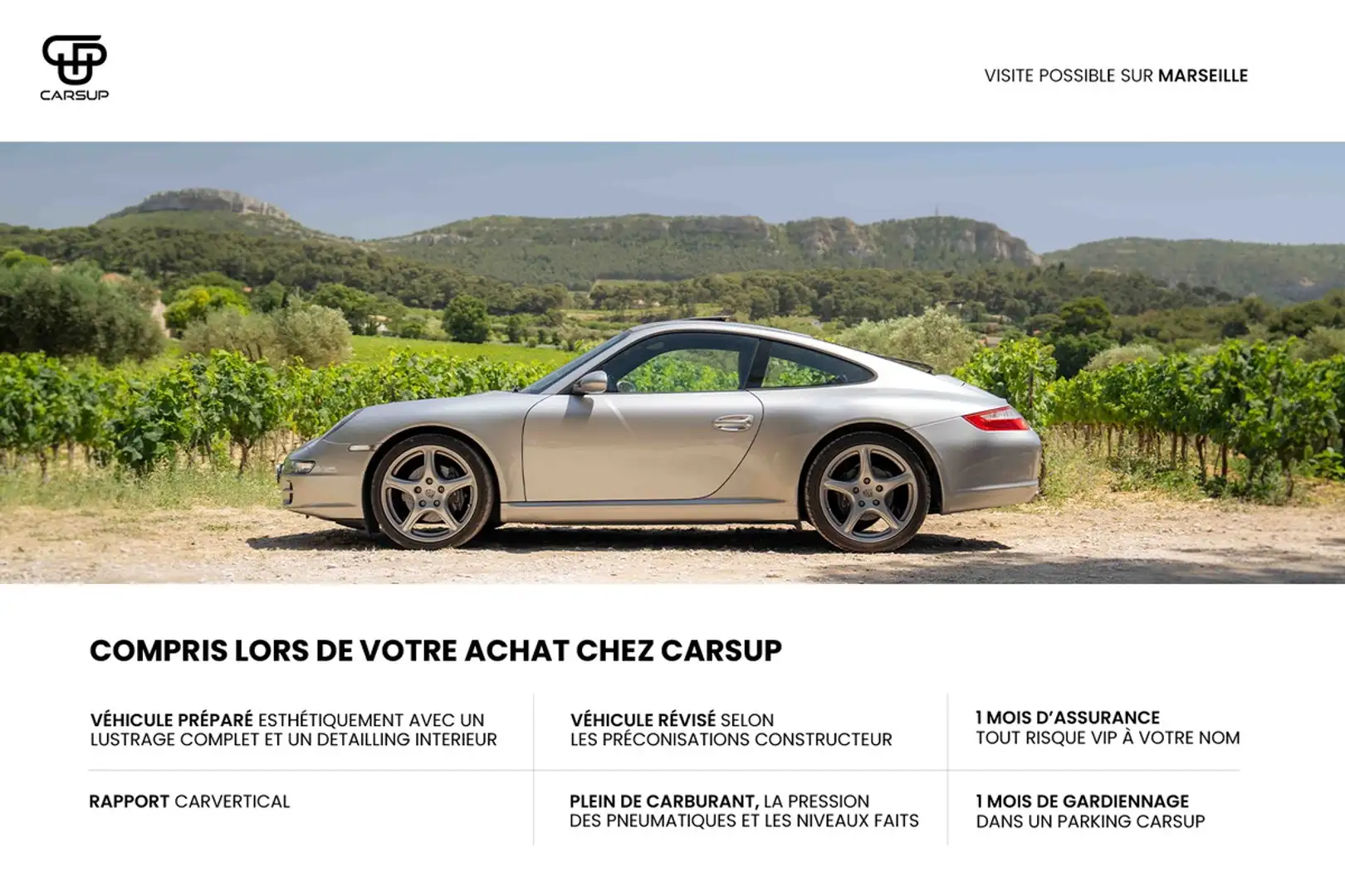 Porsche 911 997.1 Carrera Gris - 2